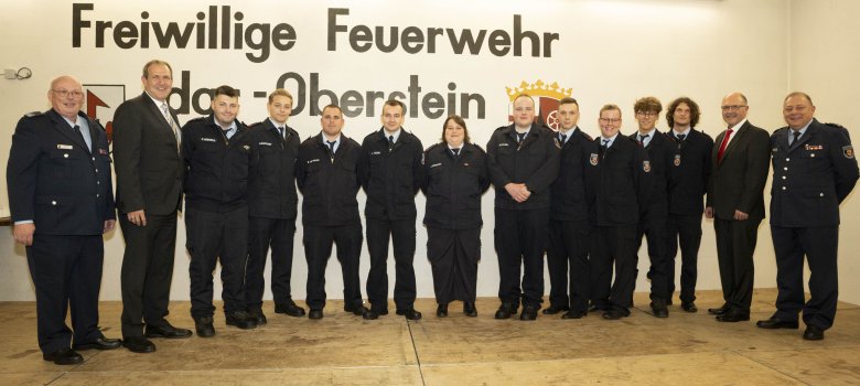 Ernennung Hauptfeuerwehrmann/frau