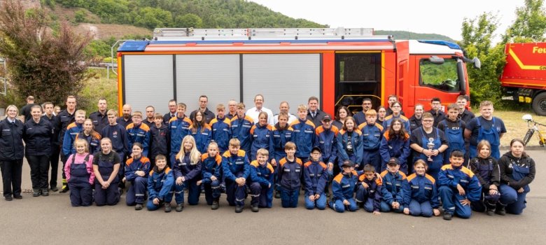 Gruppenfoto Jugendfeuerwehren