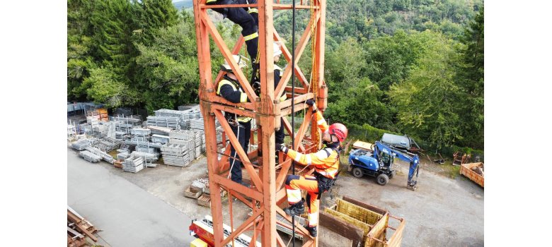 Gesicherten Angehöriger des Rettungsdienstes