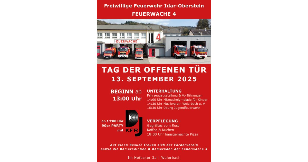 Tag Der Offenen Tür Feuerwehr Köln 2026