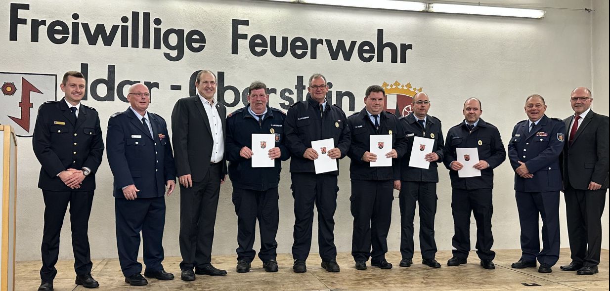 Verleihung goldenes Ehrenzeichen