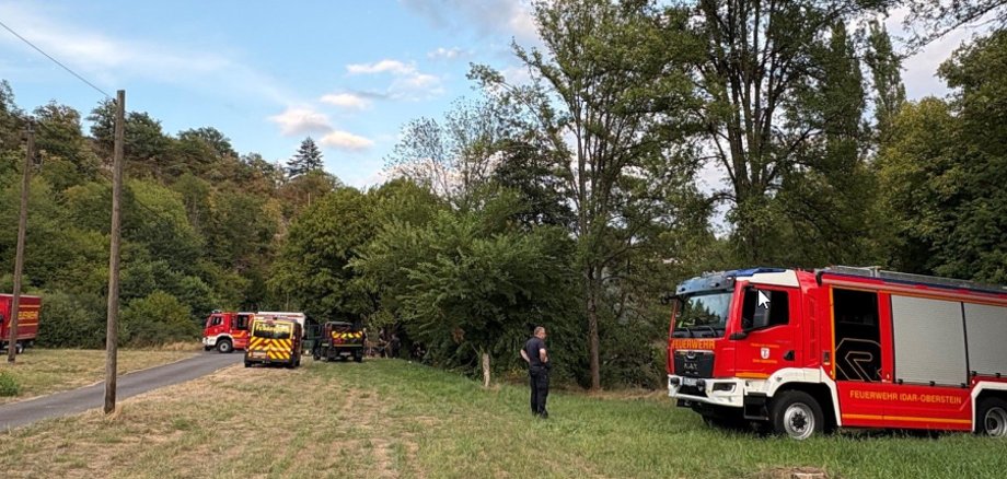 Feuerwehrfahrzeuge an der Nahe, Kammerwoog