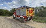 Unimog auf Geländestrecke