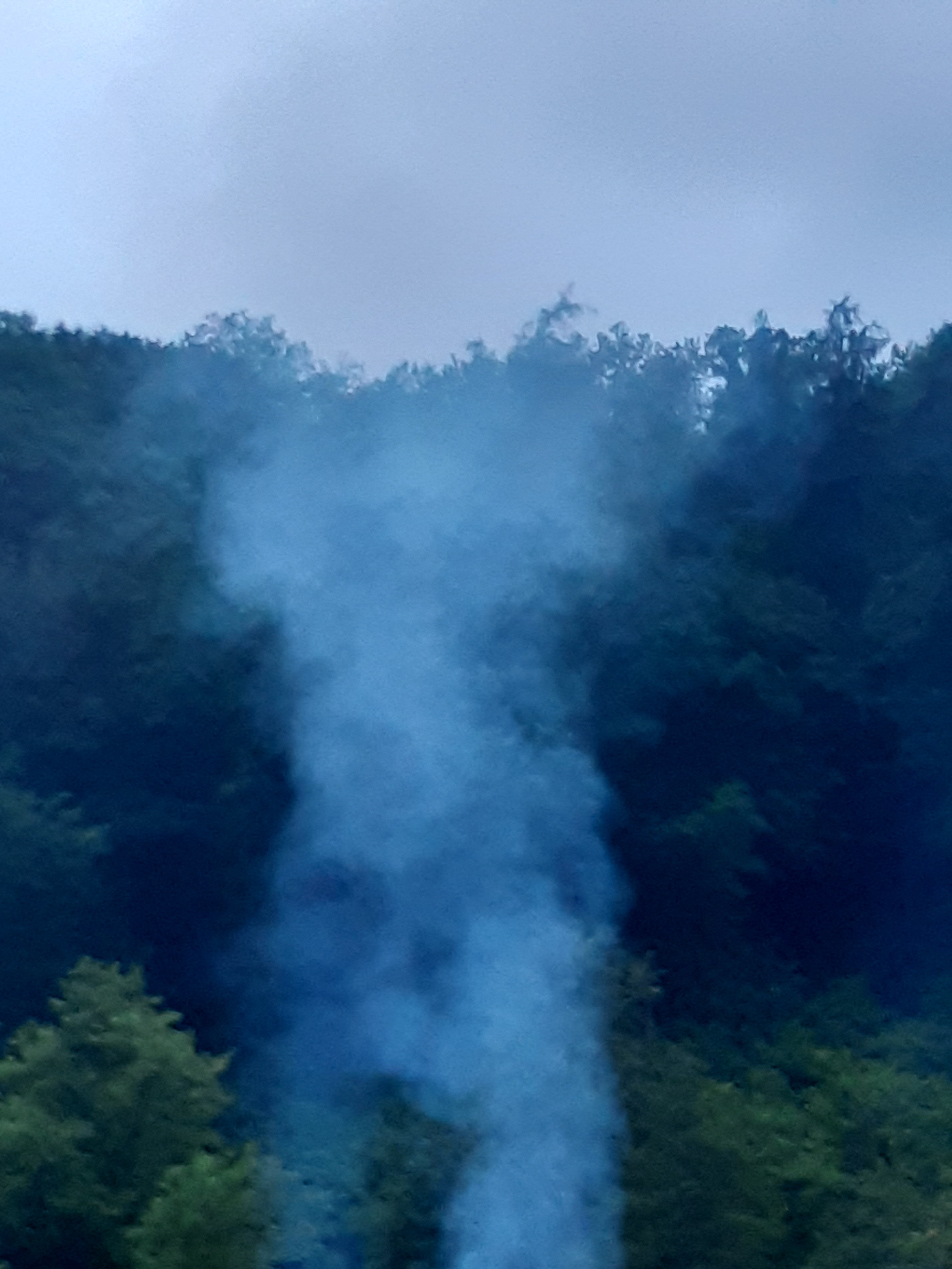 Unklare Rauchentwicklung im Freien