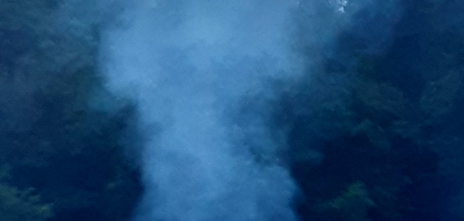 Unklare Rauchentwicklung im Freien