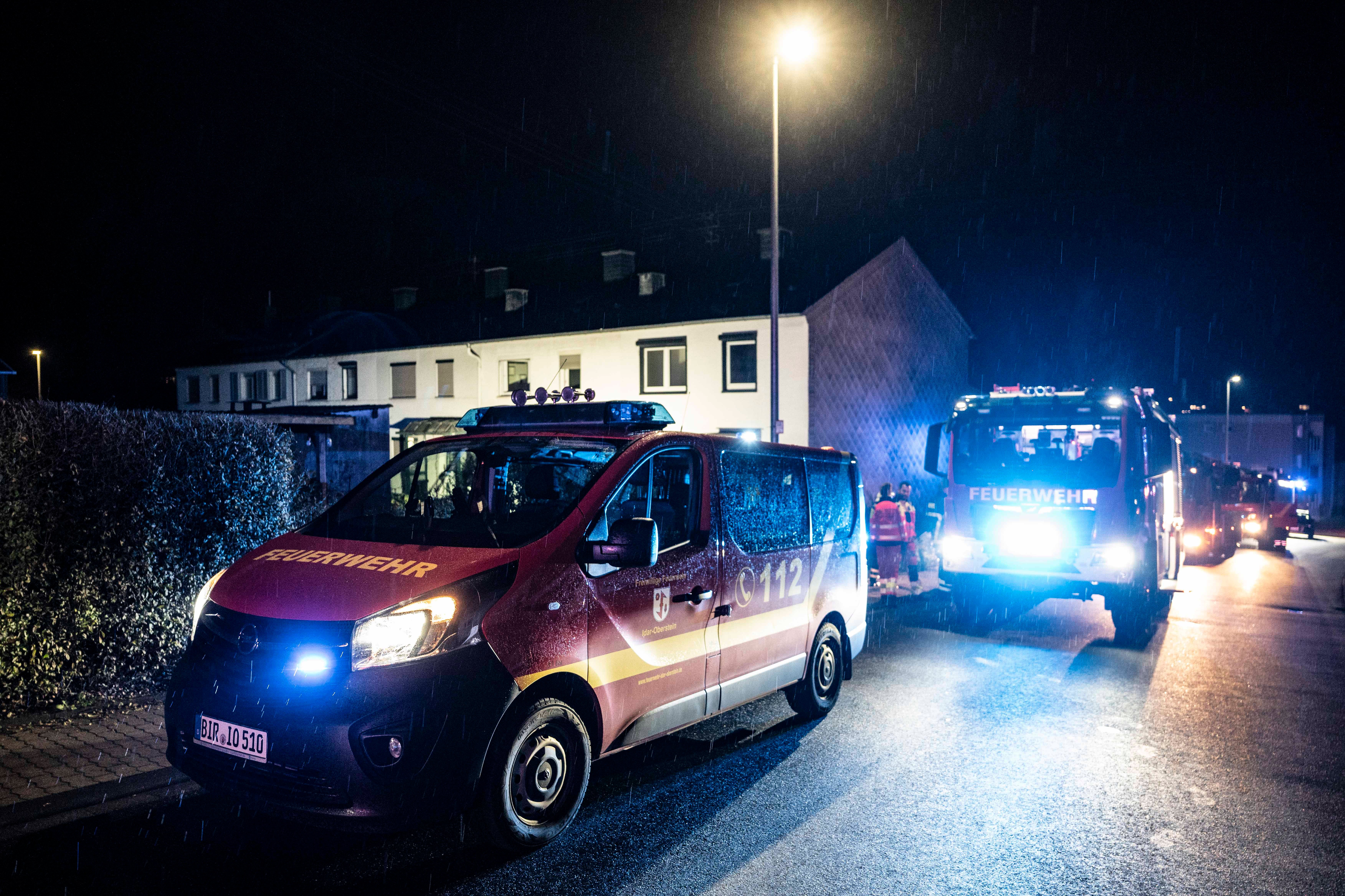 Fahrzeuge an Einsatzstelle