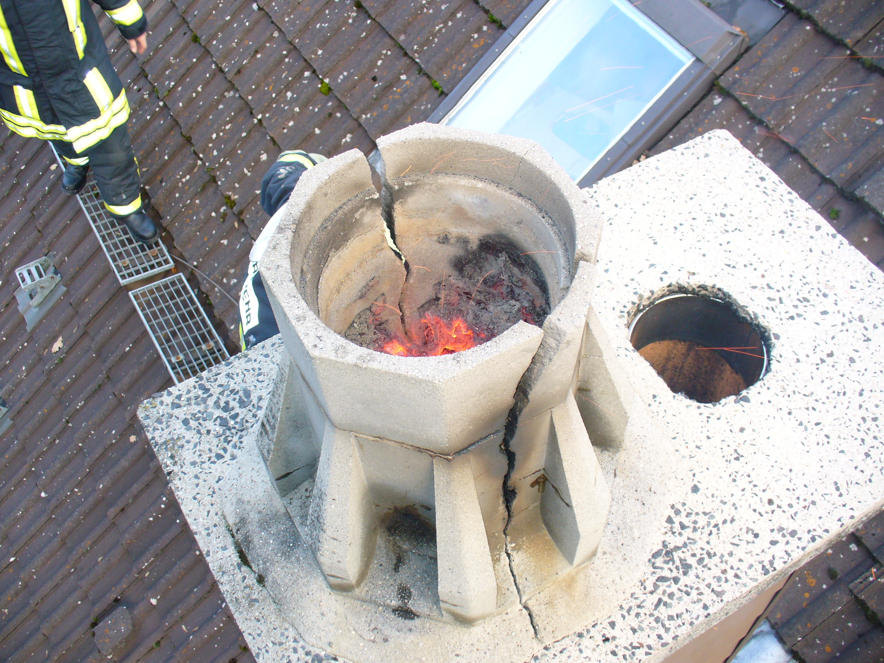 Symbolfoto Kaminbrand