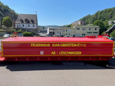 Abrollbehälter Wasser