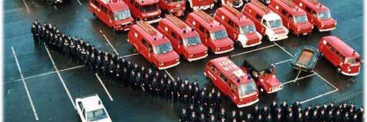 Fahrzeuge und Mannschaft 1989